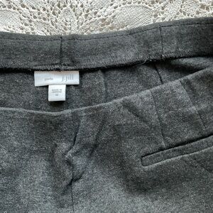 J. Jill ponte knit pant ⭐️ charcoal gray ⭐️ pockets ⭐️ size M ⭐️